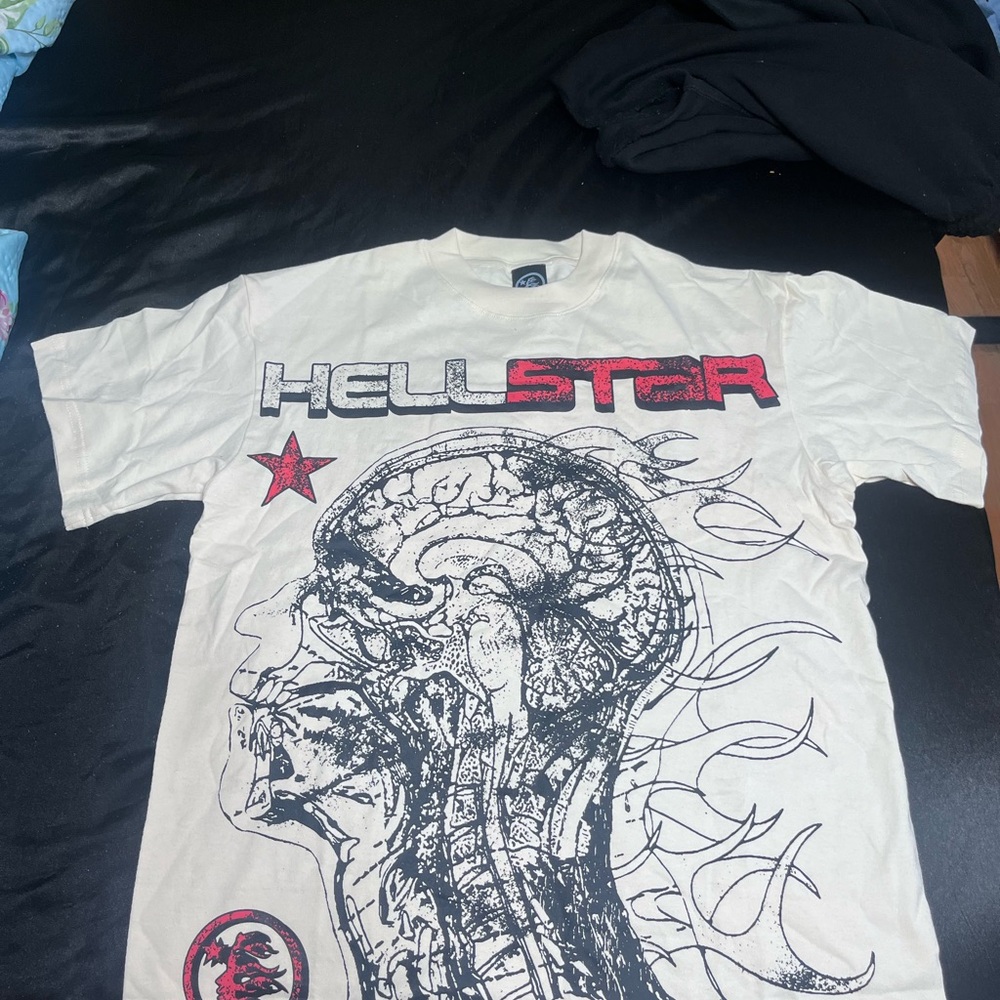 Hellstar Graphic Men's Tee - Cream